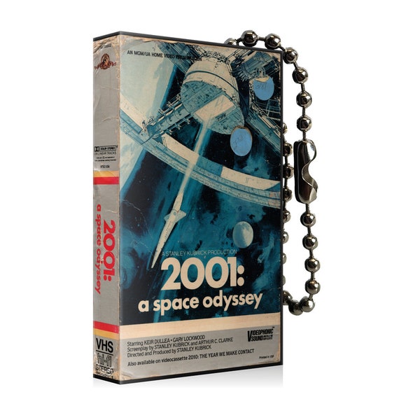 2001 A Space Odyssey VHS Keychain