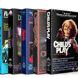 VHS Horror Movies - Keychains