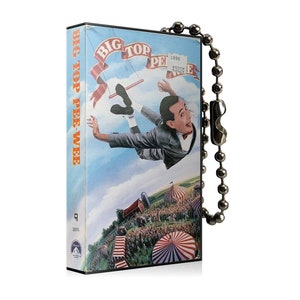 Big Top Pee-Wee VHS Keychain