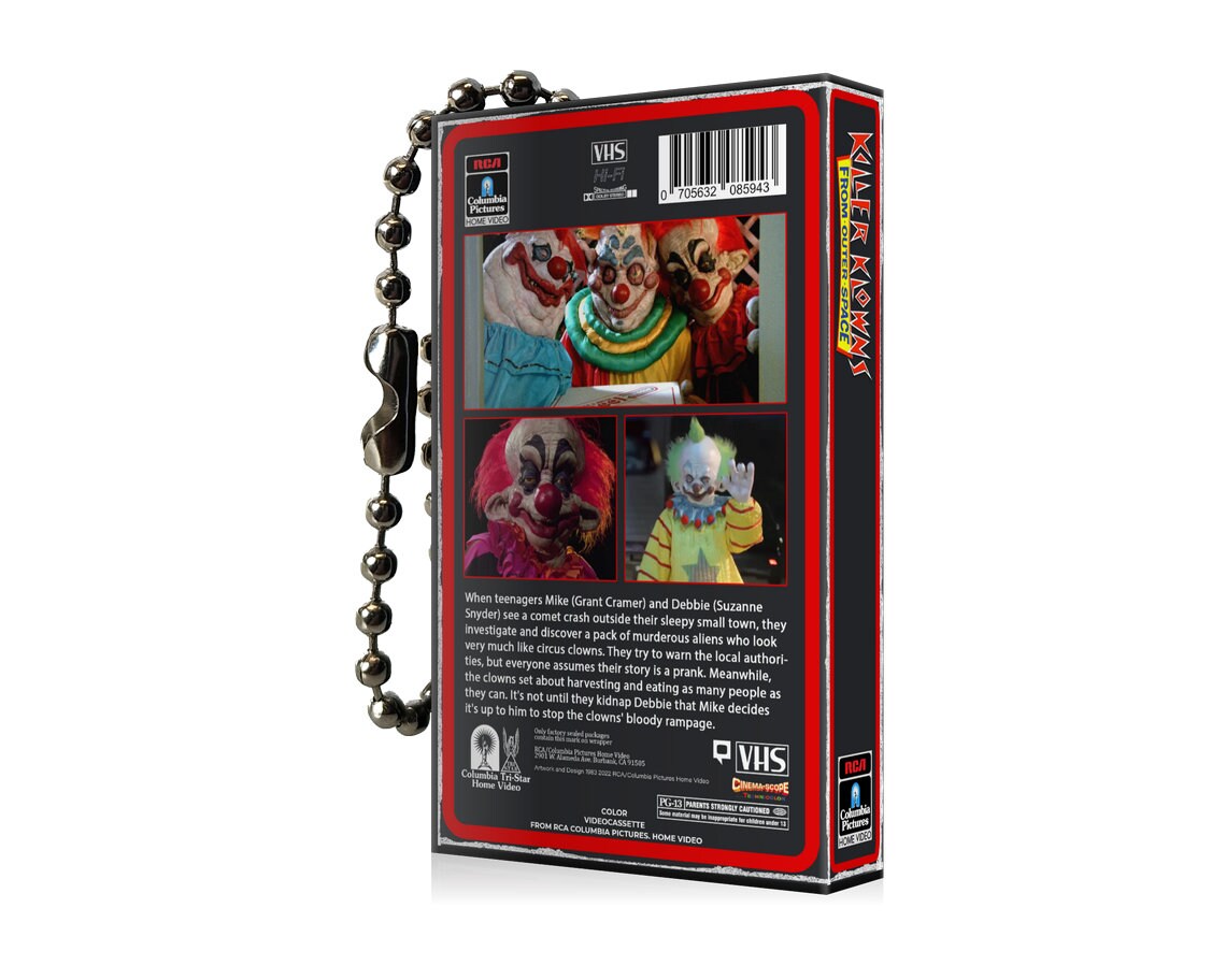 Killer Klowns From Outer Space VHS Keychain - Etsy