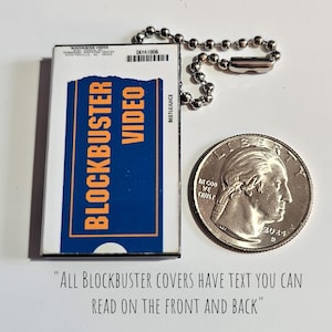 Blockbuster Video Rental VHS Keychains Classic Horror Comedy Collection ...