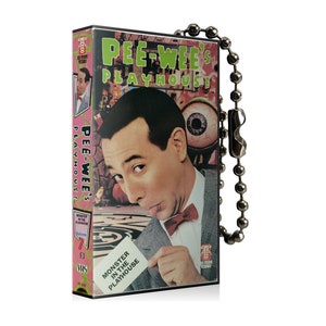 Pee-Wee&#39;s Playhouse VHS Keychain