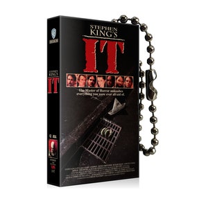 IT VHS Keychain Horror Movie