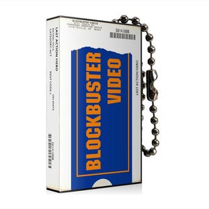 Blockbuster Video Rental VHS Keychains Classic Horror Comedy Collection ...