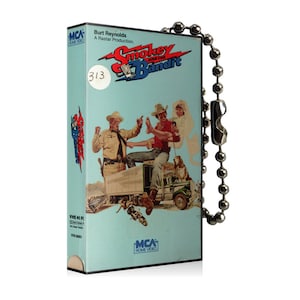 Smokey and the Bandit VHS Keychain