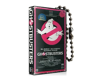 Ghostbusters VHS Keychains 80s  Movies