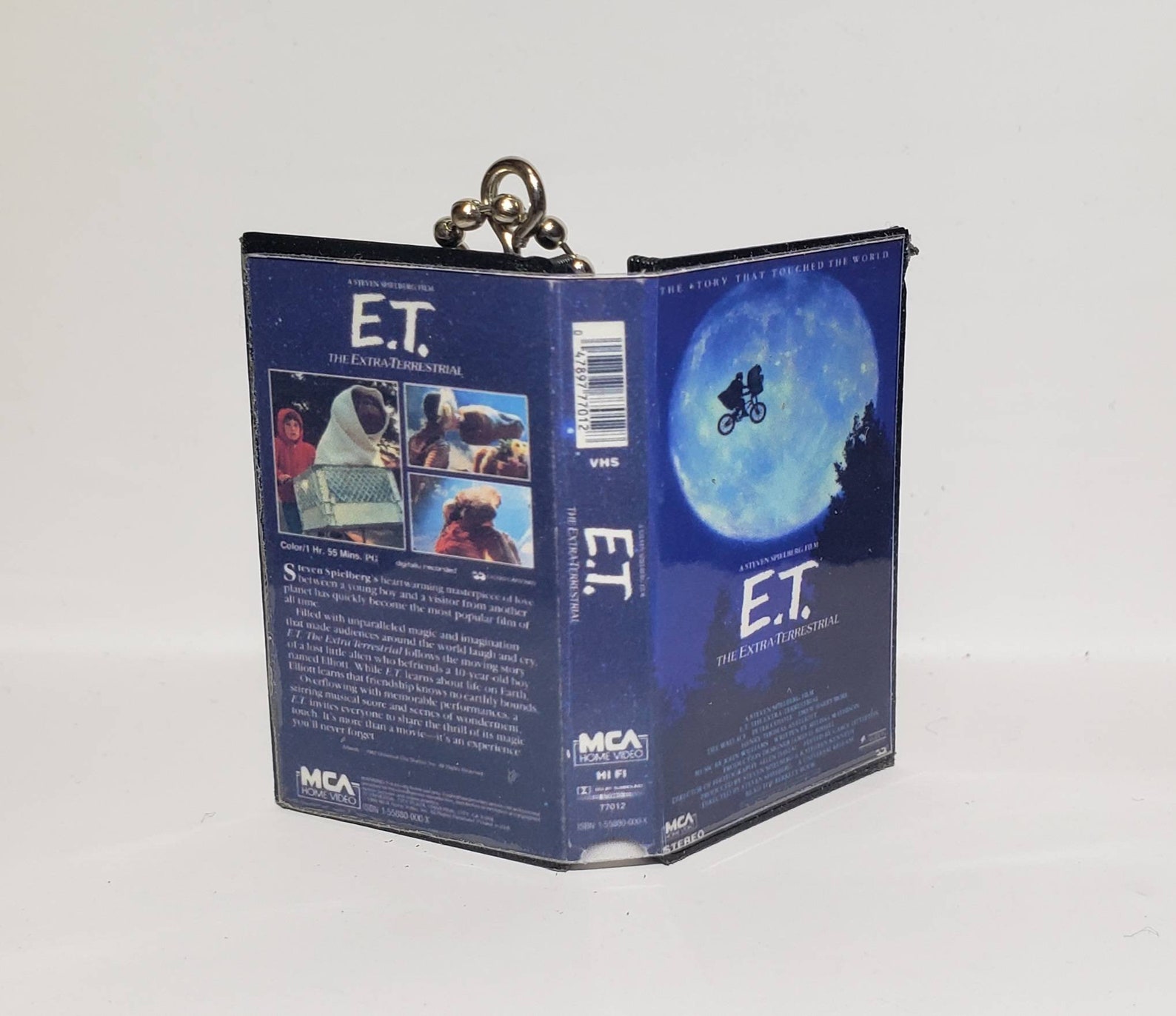 ET video rental case classic vhs dvd bluray movie keychain Etsy