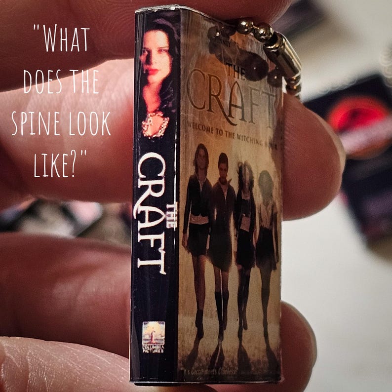 Labyrinth VHS Keychain Custom RCA Poster - Etsy