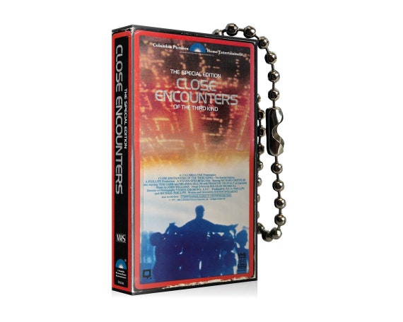 Close Encounters Of The Third Kind VHS Keychain