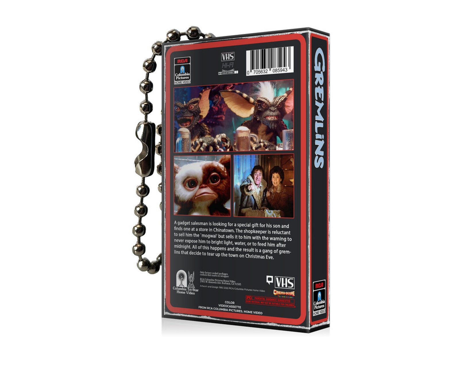Gremlins VHS Keychain - 80s Cult Classic - Etsy