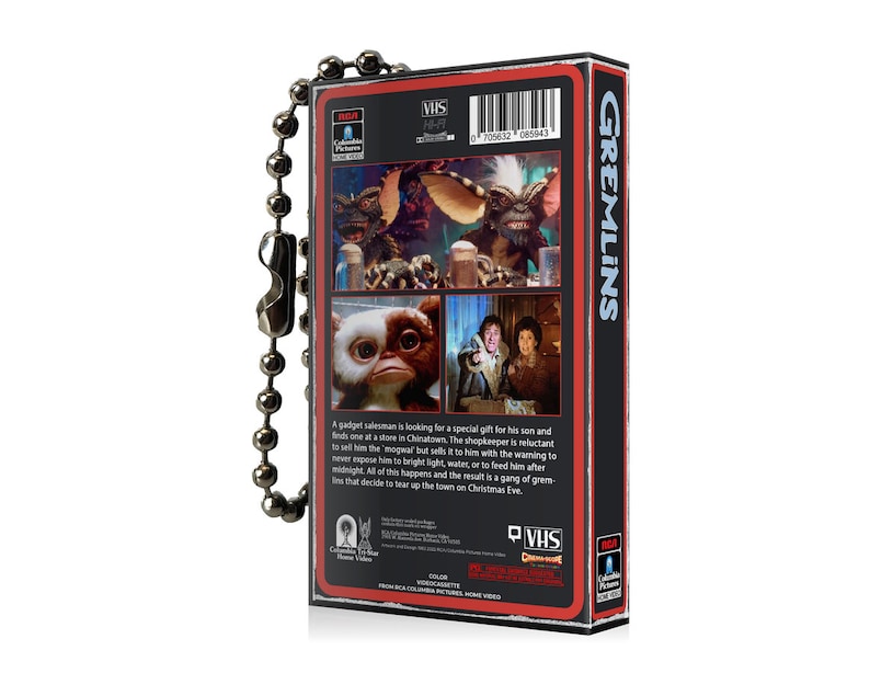 Gremlins VHS Keychain - 80s Cult Classic - Etsy