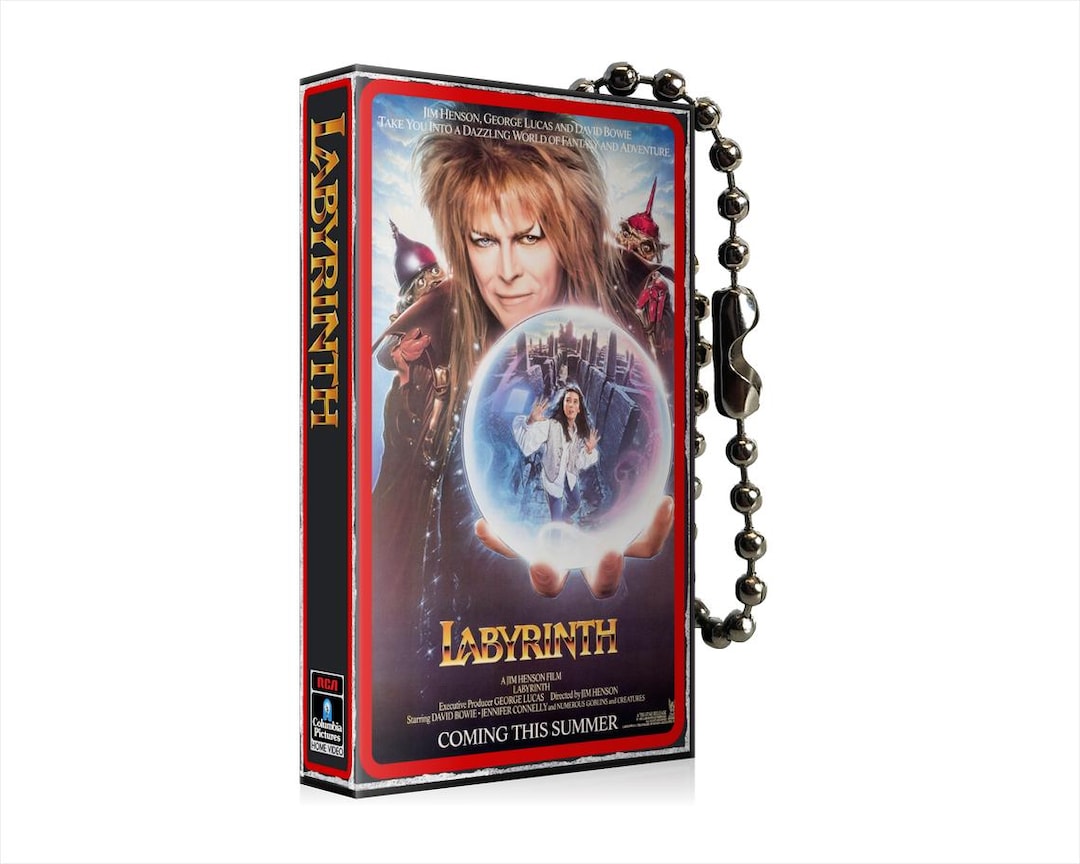 Labyrinth VHS Keychain Custom RCA Poster - Etsy