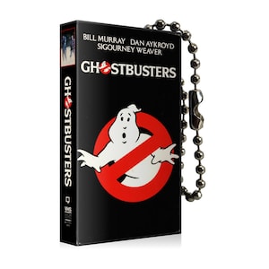 Ghostbusters VHS 80s Keychain