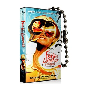 Fear And Loathing In Las Vegas Film VHS Schlüsselanhänger, Geschenk für Papa, Geburtstagsgeschenk