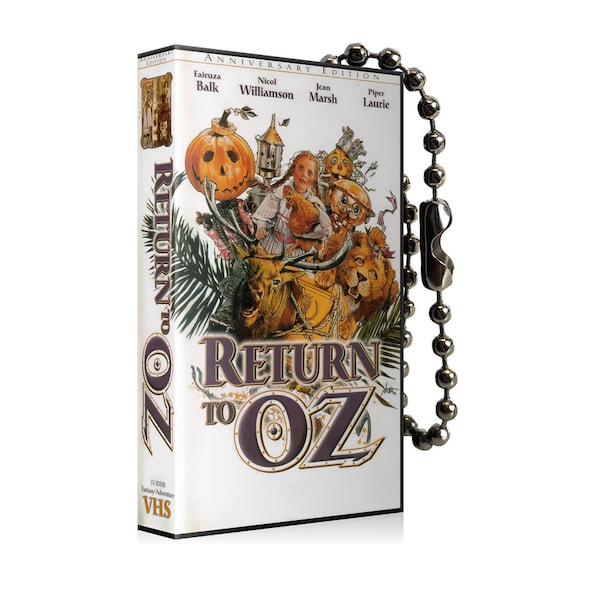 Return to Oz VHS Keychain