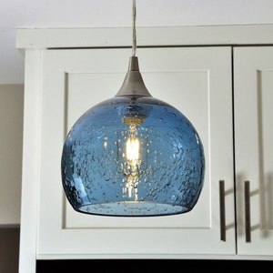 Seeded Glass Lights Etsy