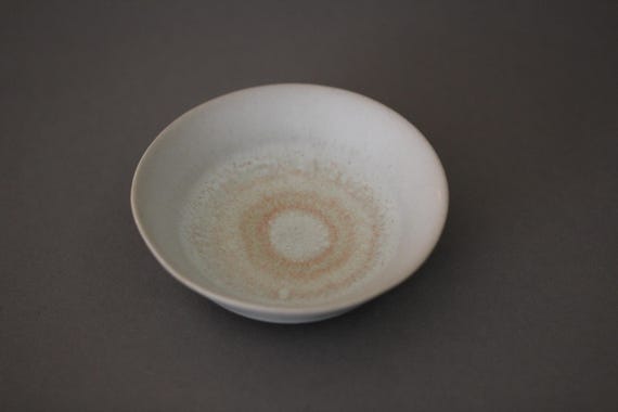 Vintage 1950s Rörstrand Miniature Matte Glazed Plate by Gunnar NYLUND E.D.E