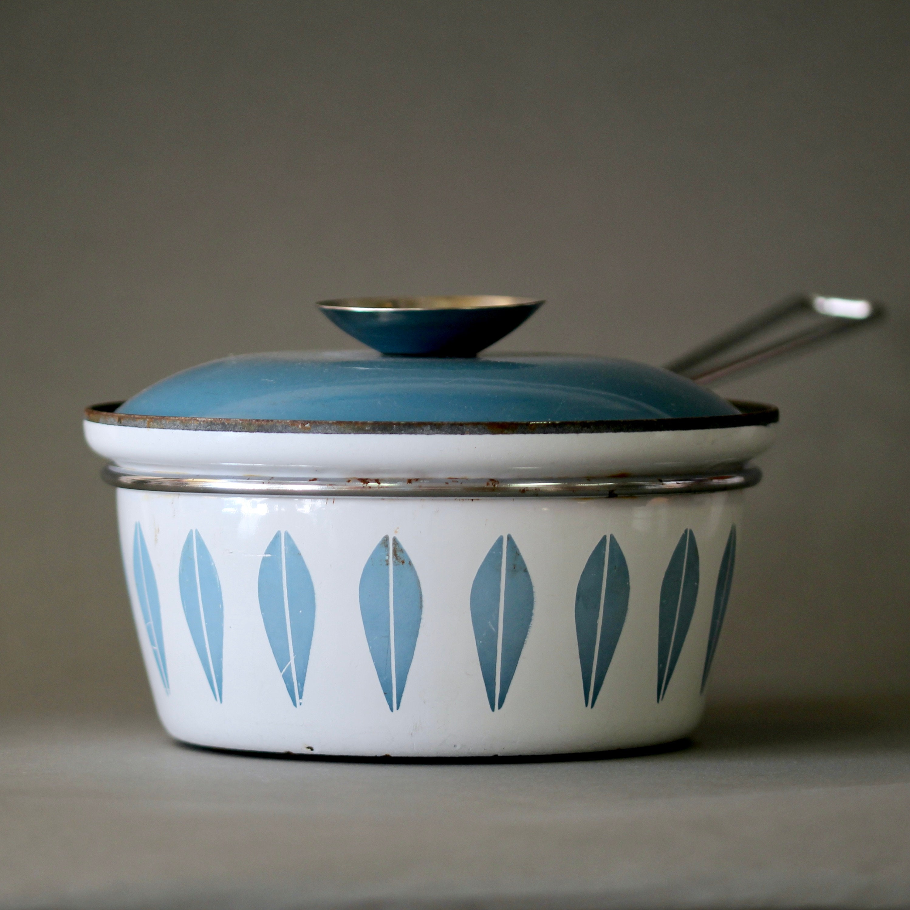 Vintage jaren 60 Cathrineholm van Noorwegen Lotus Design Pot 7 inch