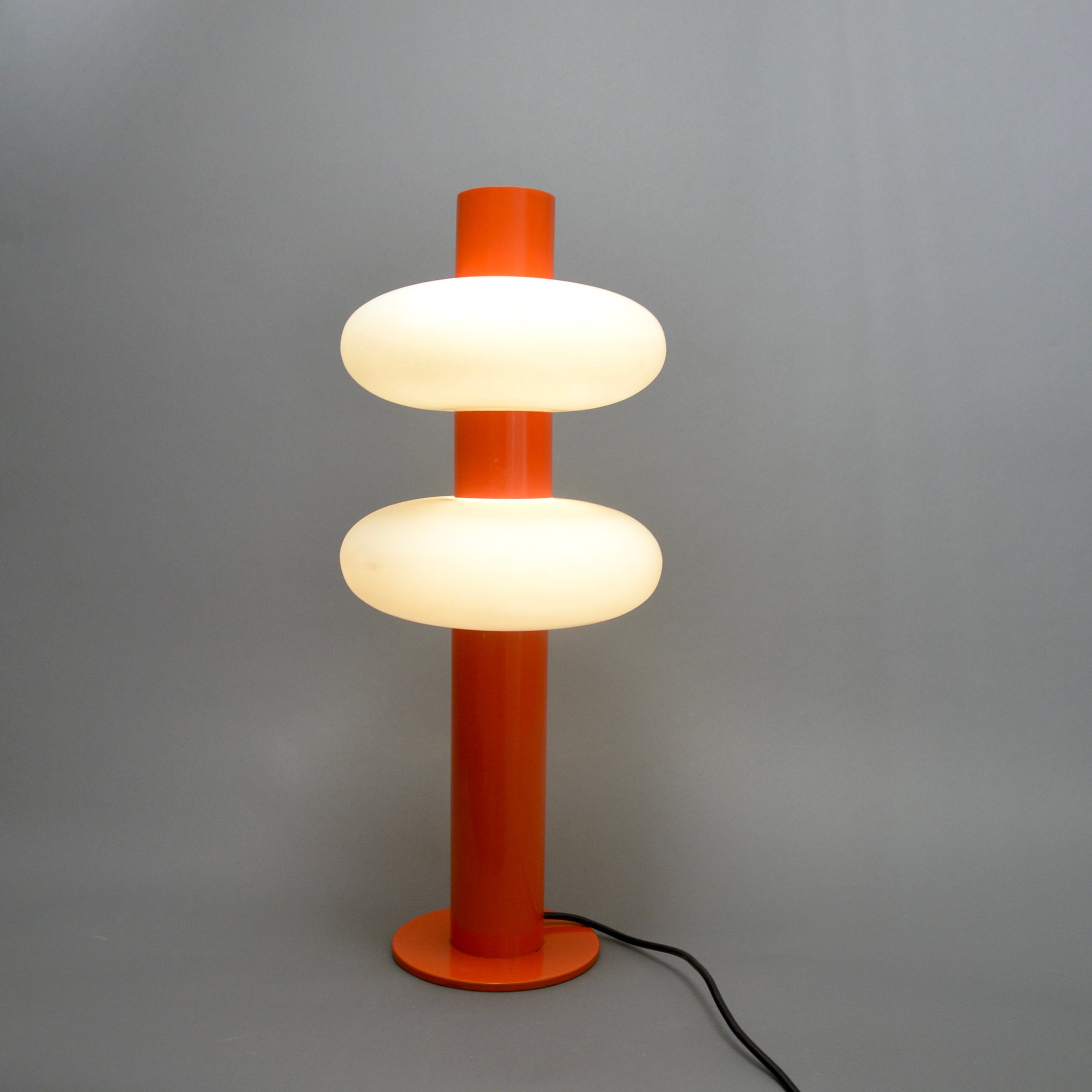 Orange Danish Lamp 