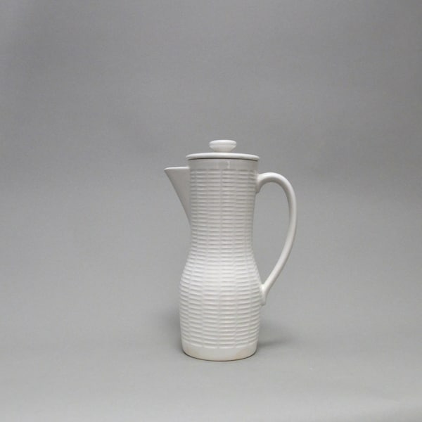 1960s Rörstrand Teapot Ceylon by Hertha Bengtson in White