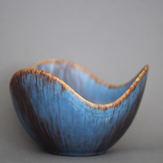Stoneware Bowl ASH by Gunnar Nylund for Rörstrand, Sweden