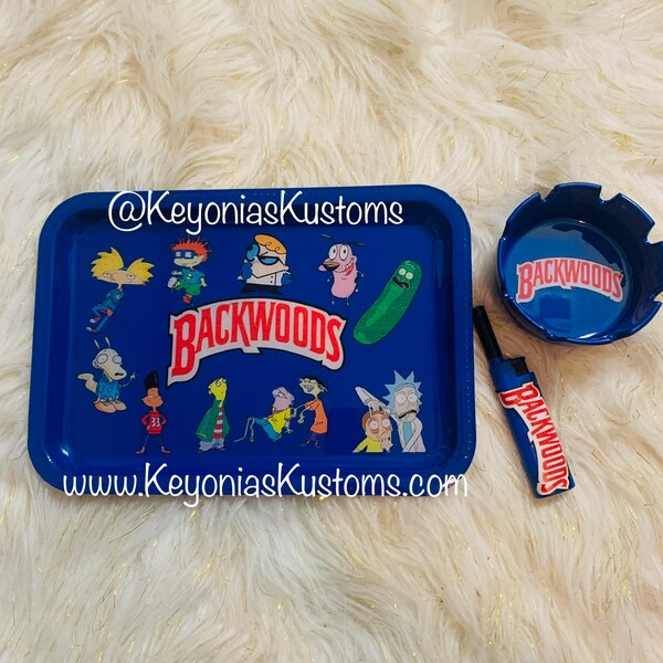 Cartoon Rolling Tray Etsy