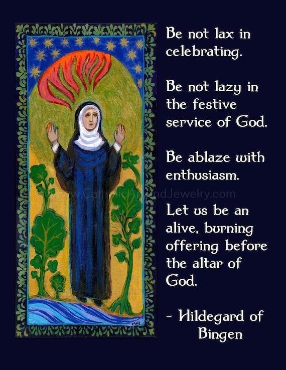 Hildegard of Bingen's the Joy of Serving God Etsy
