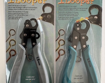 Beadsmith 1 step Looper Jewelry making tool 1.5mm and 3.0mm looping Pliers.