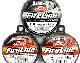 Fireline Bead Thread, 4 Lb, 50 Yard Spool
