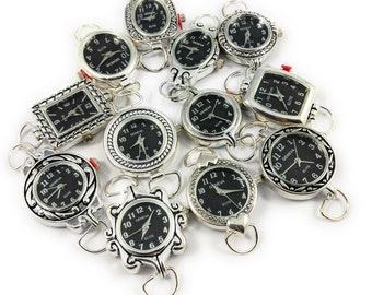 Geneva Elite Black Watch Faces | Loops and Battery Included