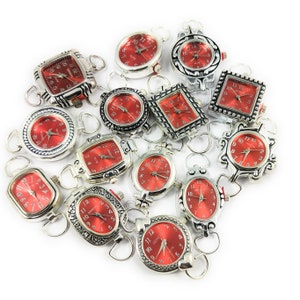 Geneva Elite Red Watch Faces | Loops and Battery Included