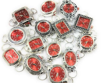 Geneva Elite Red Watch Faces | Loops and Battery Included