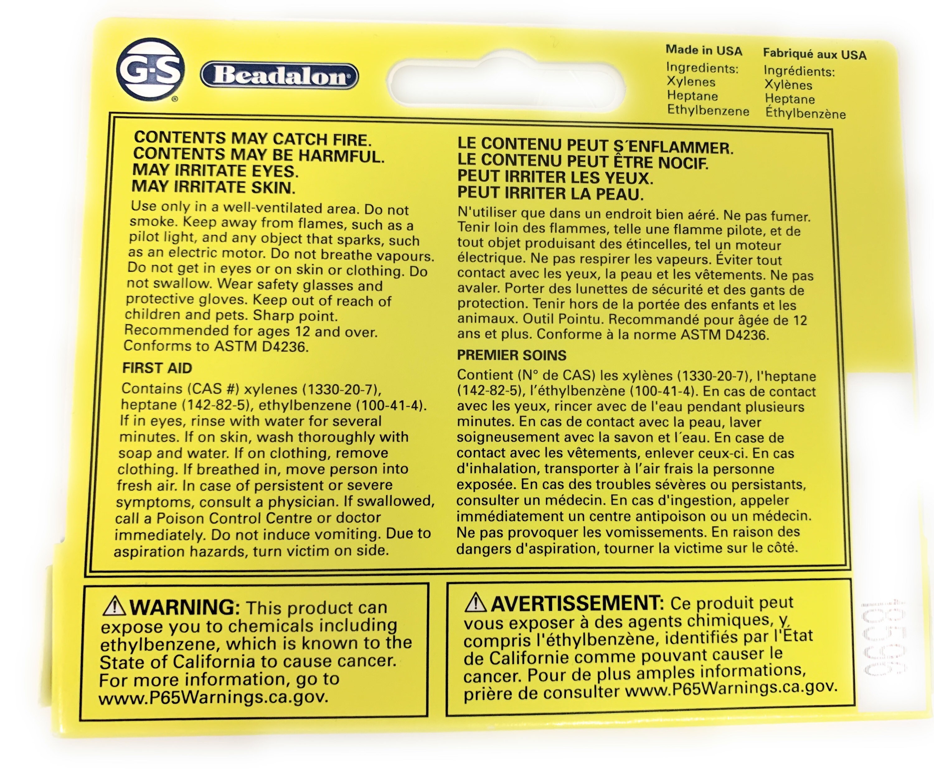 Beadalon Designer Bead Stringing Glue GS Hypo Cement 9 Ml. Etsy