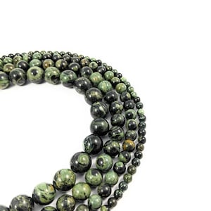 Kambaba Jasper Gemstone Beads in  4MM, 6MM, 8MM, 10MM, 12MM