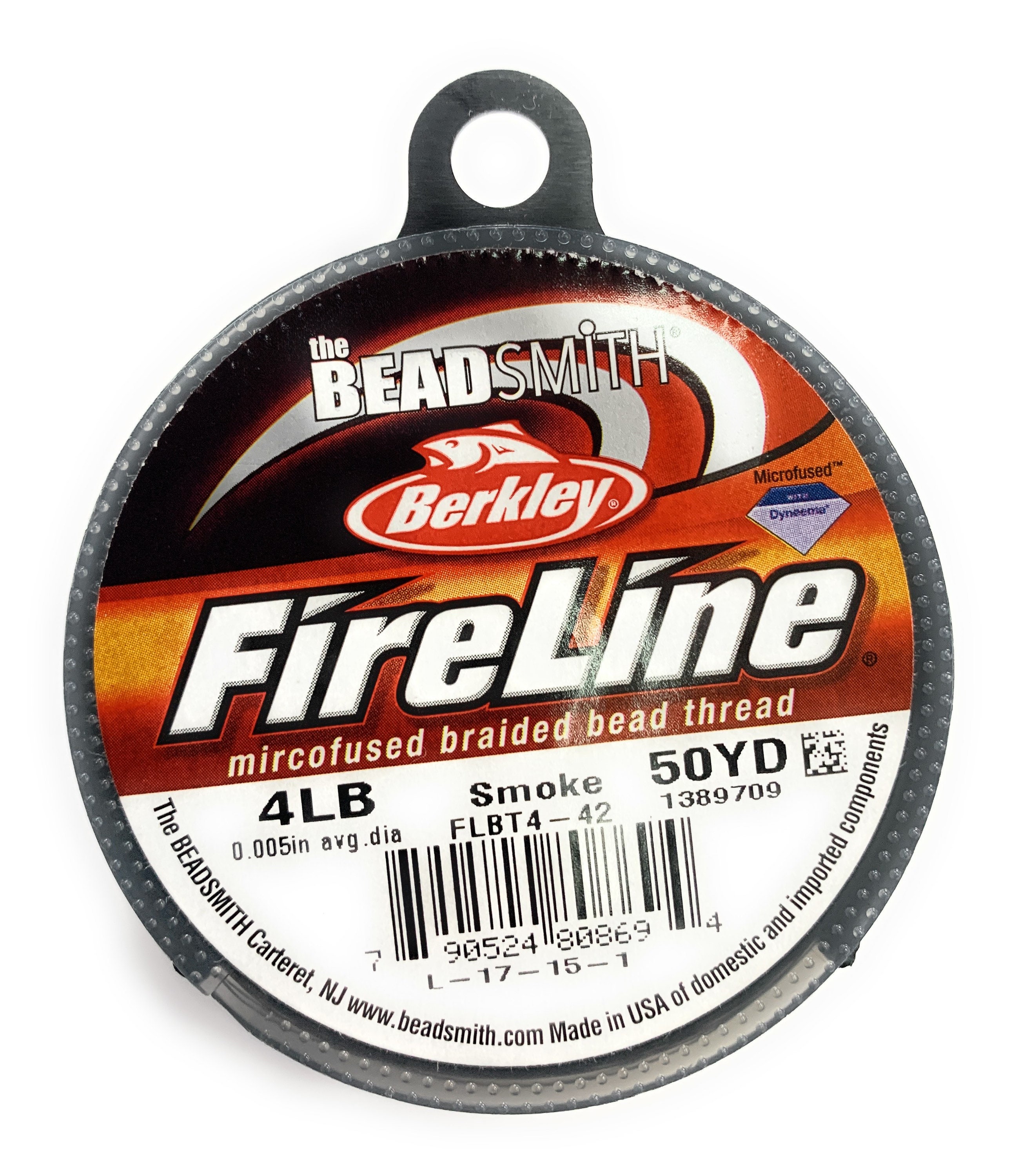 Fireline 4 Lb. Black Satin Smoke or Crystal Beadsmith Etsy