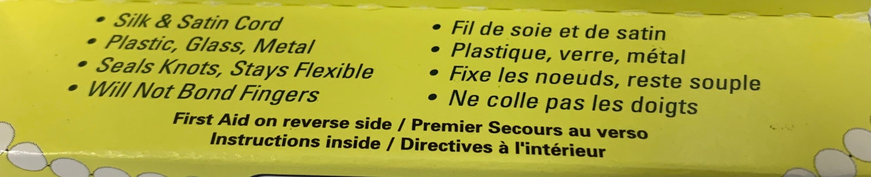 Beadalon Designer Bead Stringing Glue GS Hypo Cement 9 Ml. Etsy