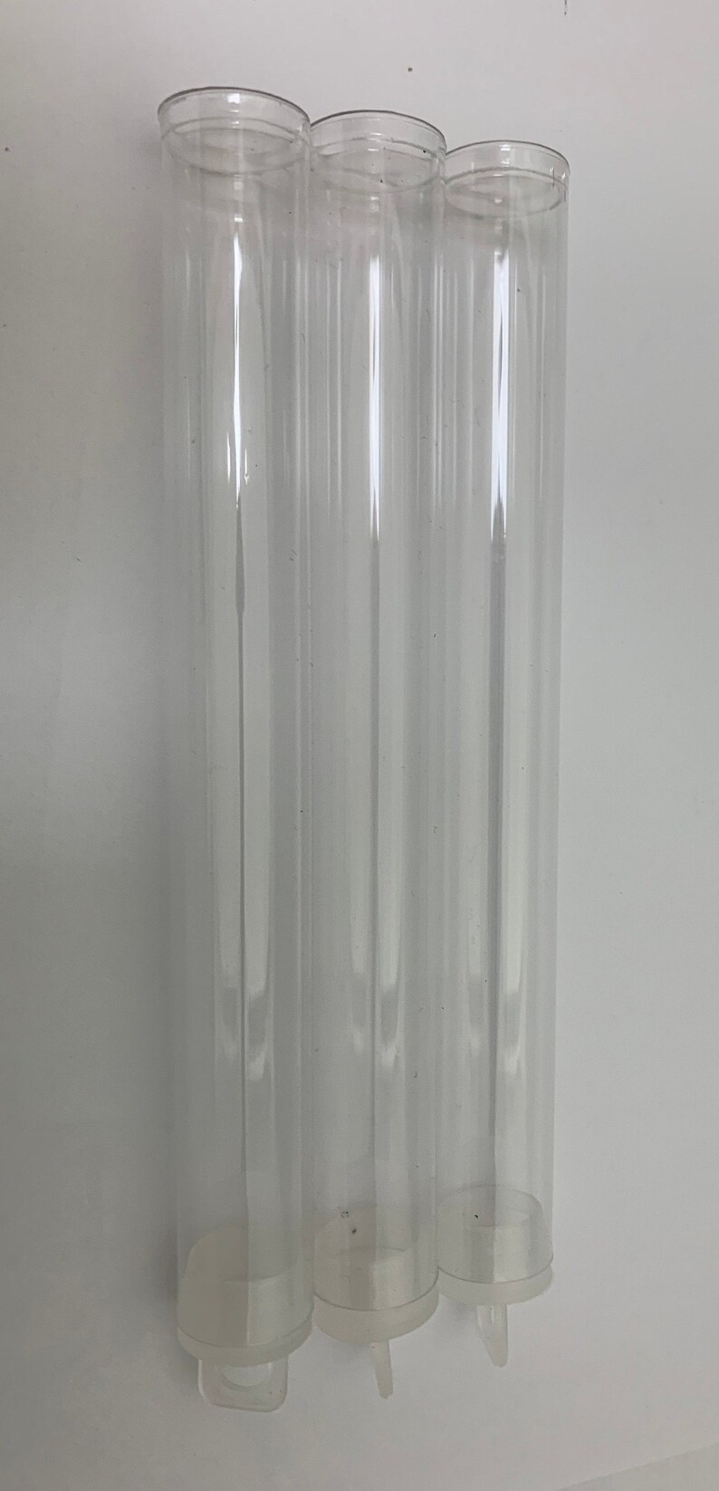 Clear Plastic Seed Bead Tubes with Caps 25 Pack 5inch Etsy