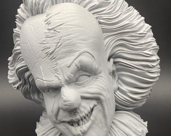Killer Clown Headphone Stand - Penny Headset Holder - Horror Gift - Gift for Him - Gift for Gamer - Gift for Dad - Gaming Room Decor - Desk