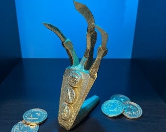 Skyrim Golden / Emerald Claw - Morrowind - Daggerfall - Elder Scrolls Online - Dovahkiin - Unique Present - Wyrm - Dungeons - Relic - Nord