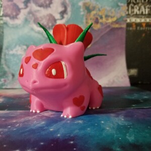 bulbasaur rose plush