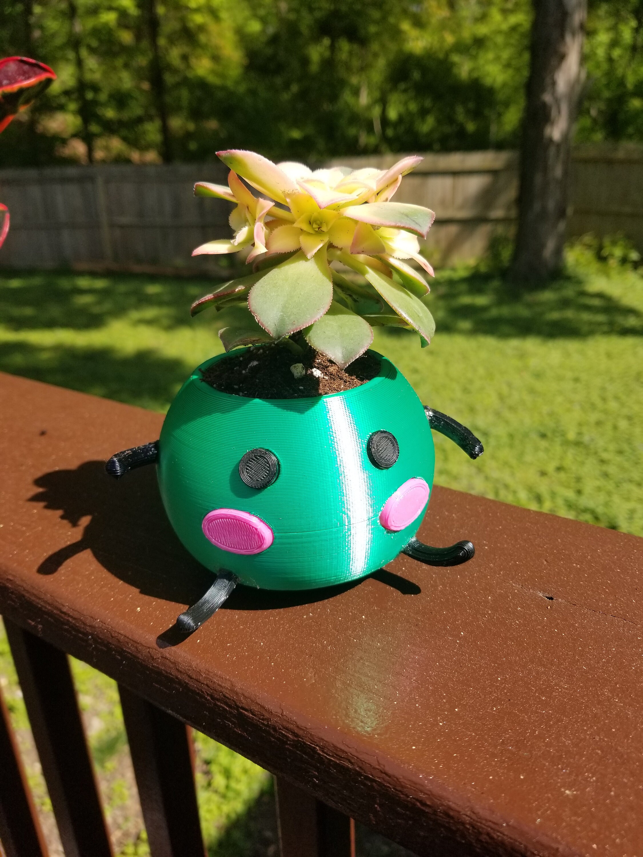 Stardew Valley Junimo Succulent Planter Garden Decoration Etsy