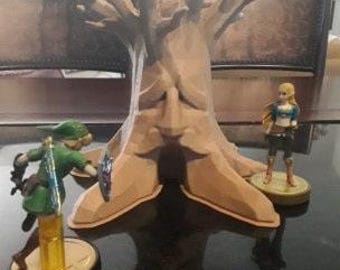 Zelda Deku Tree Headset Holder - 3d Print Headphone Stand - Gift for Gamer - Gift for Him - Gaming Room Decor - Dad Gift - Office Desk Decor