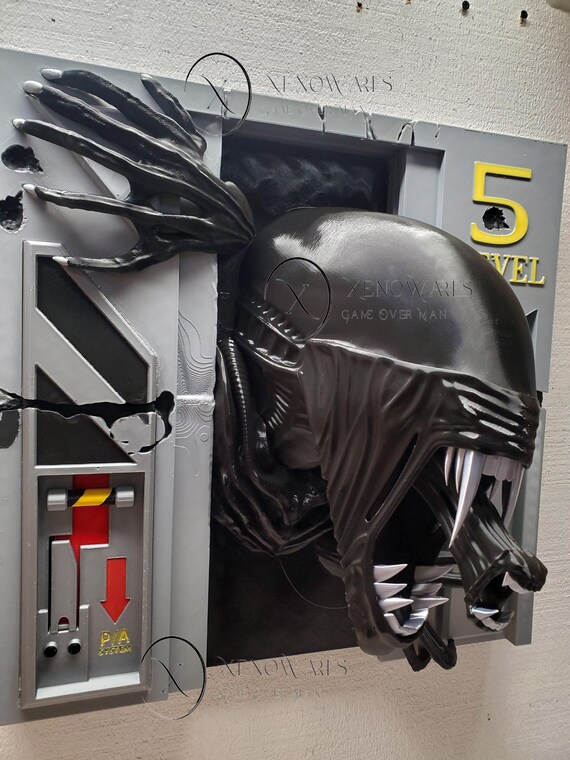 ALIEN ALIEN WALL PLAQUE 9インチ Alien Xenomorph (1/3 Scale) Wall Plaque BIG CHAP Collectible
