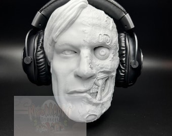 Character Headphone Stand - Comic Headset Holder - PC Gaming Decor - Gift for Him - Game Room Decor - Office Desk Decor