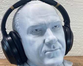 Tony Soprano Headphone Stand - Gift for Him - Gamer Heasdset Holder - Game Room Decor - Office Desk Decoration - Gamer Boyfriend Gift Idea