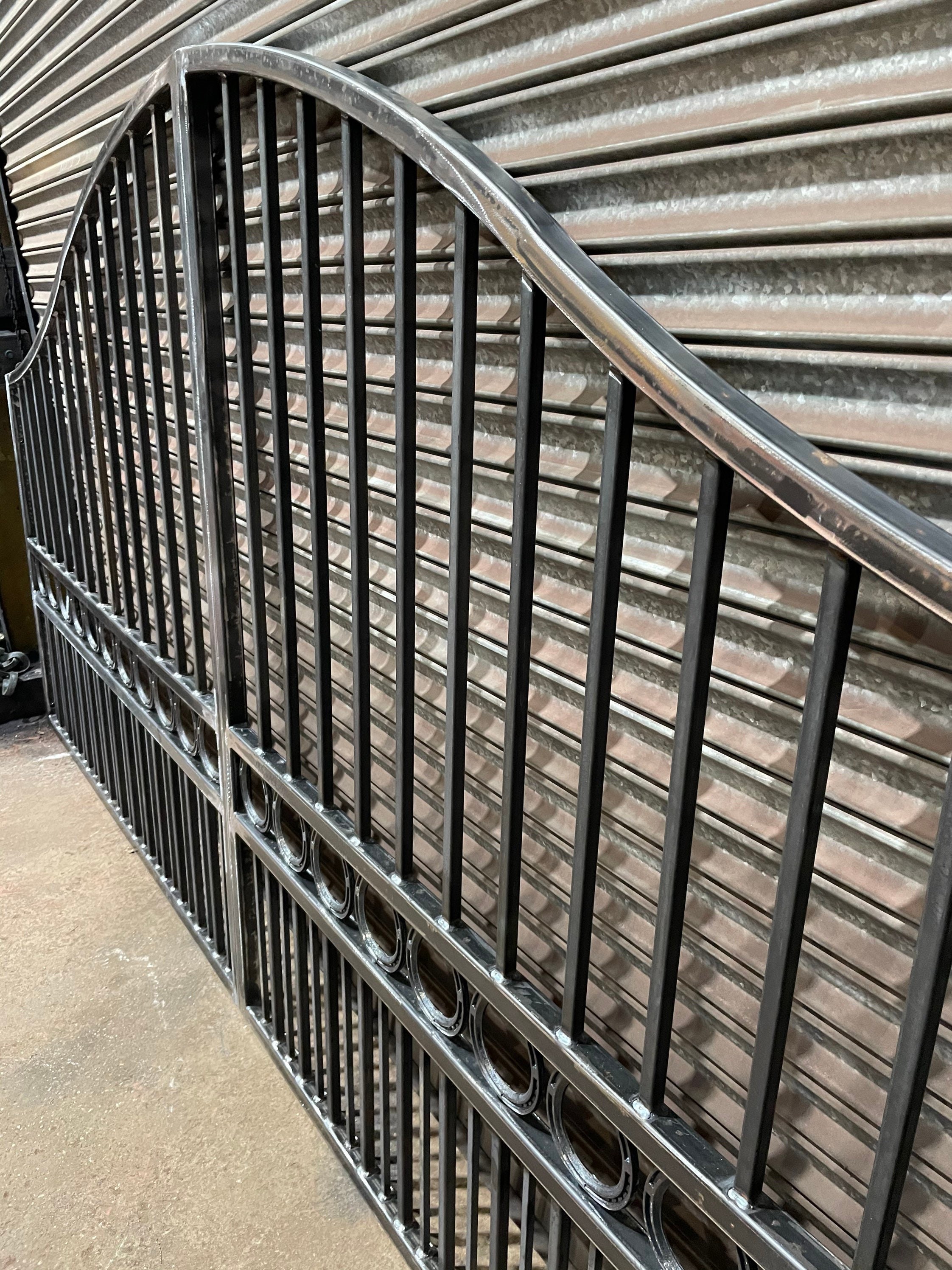 Brand New Horseshoe Double Driveway Gates Etsy UK