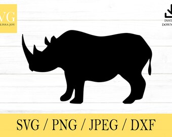 Download Rhino Svg Etsy