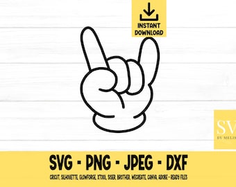Mouse Rock Hands svg, Rock, Mouse svg, png, dxf, jpeg, Digital Download, Cut File, Cricut, Silhouette, Glowforge