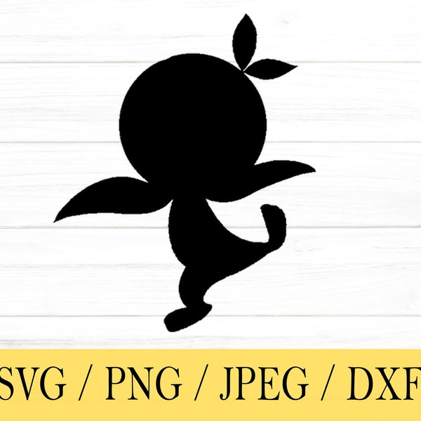 Orange Bird svg, svg, png, dxf, jpeg, Digital Download, Cut File, Cricut, Silhouette, Glowforge