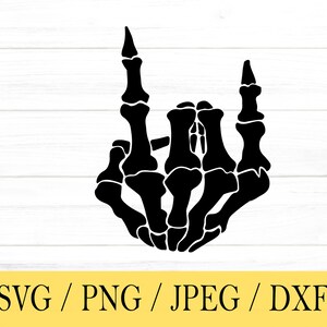 Rock Skeleton svg, Skeleton Hand SVG, svg, png, dxf, jpeg, Digital Download, Cut File, Cricut, Silhouette, Glowforge, Svg files for cricut